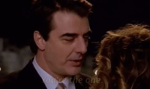 Mr. Big saying you're the one